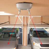 Two-Car Dual Laser Garage Parking Guide, Battery Powered