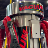Dual Hose Dual-User Car Wash Vacuum Station - 220V 3 Motor