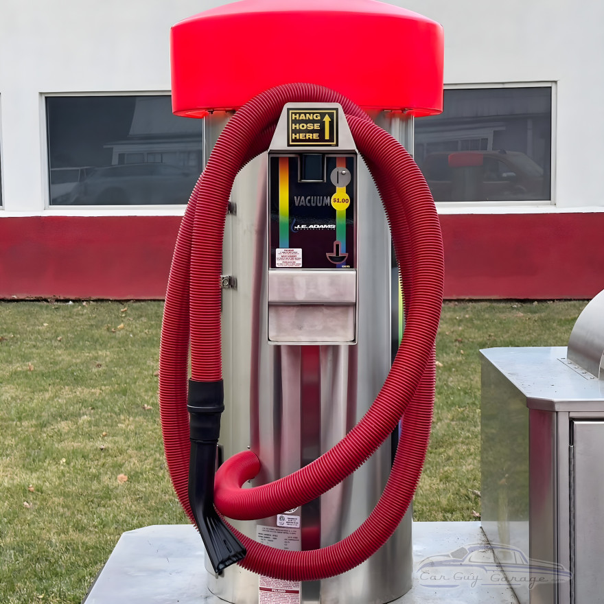 Coin-Op Auto Vacuum with Lighted Dome - 120V 30A 3 Motor Single Hose Coin-Op Auto Vacuum with Lighted Dome - 120V 30A 3 Motor Single Hose