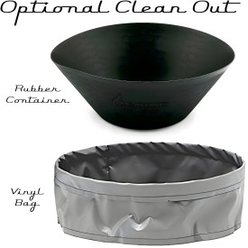 Optional Clean Out Containers for Vacuums