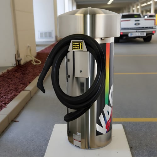 Commercial Auto Vacuum - 15A 220V 2 Motor Single Hose