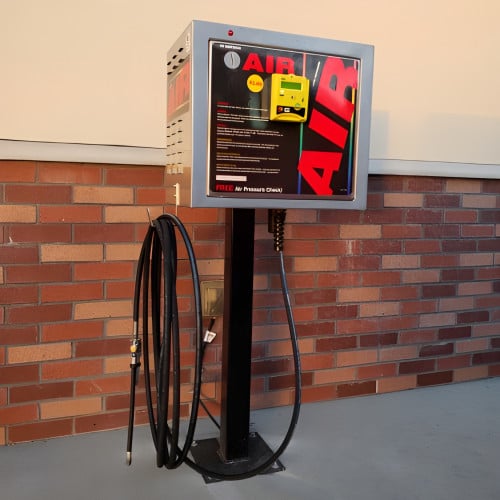 Gas Station Tire Inflator