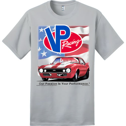 VP Racing Classic Camaro American Flag Men's Graphic T-Shirt