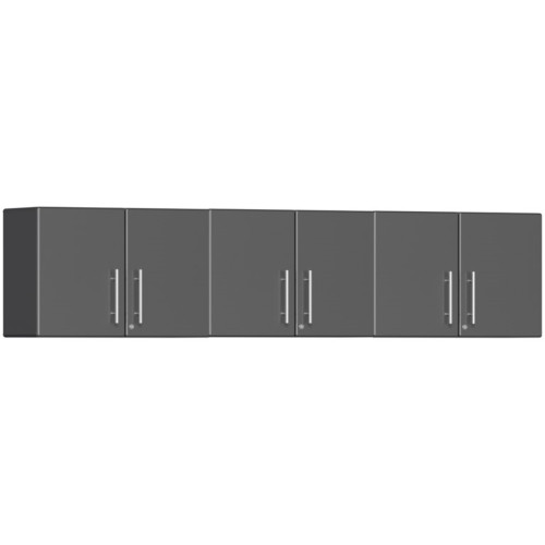 Grey Modular Set of 3 Oversized Garage Wall Cabinets