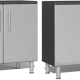 Silver Modular Set of 4 Oversized Base Cabinets