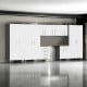 White Modular 9 Piece Storage Cabinet Set White Modular 9 Piece Storage Cabinet Set