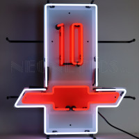 Chevy C10 Truck Bowtie Neon Sign - 23