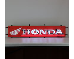 Honda Junior Neon Sign With Backing