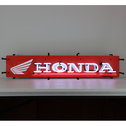 Honda Junior Neon Sign With Backing