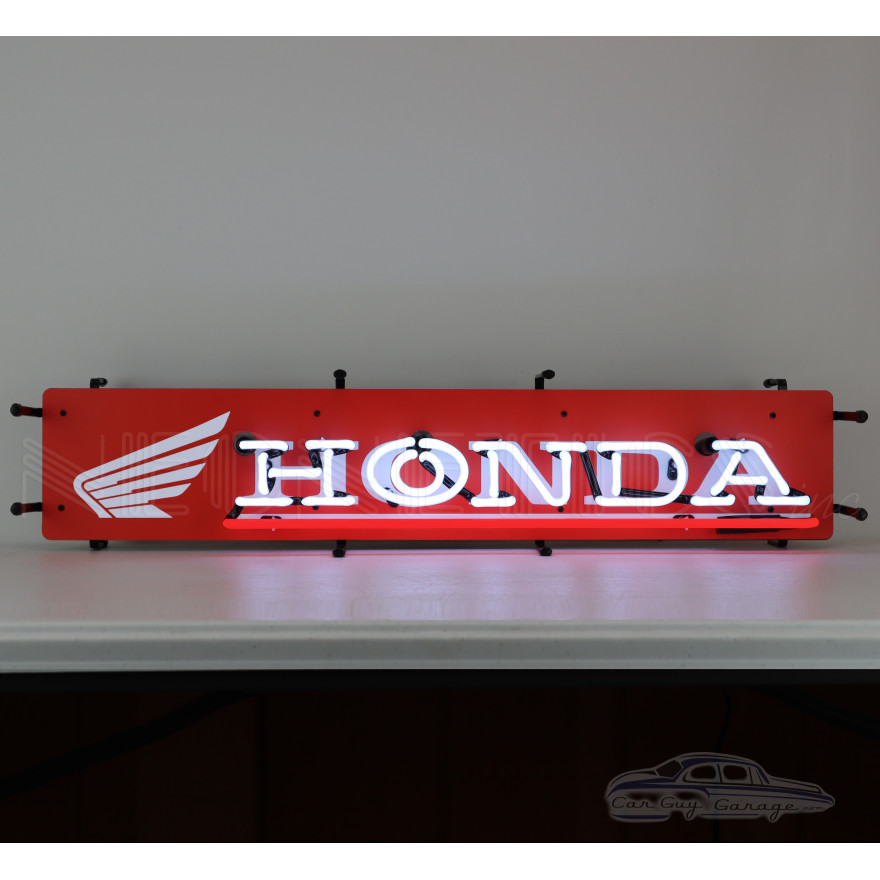 Honda Junior Neon Sign With Backing Honda Junior Neon Sign With Backing