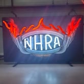 NHRA Neon Clock - Vibrant Racing Memorabilia, 15