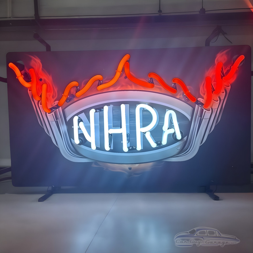 NHRA Junior Neon Sign With Backing NHRA Junior Neon Sign With Backing