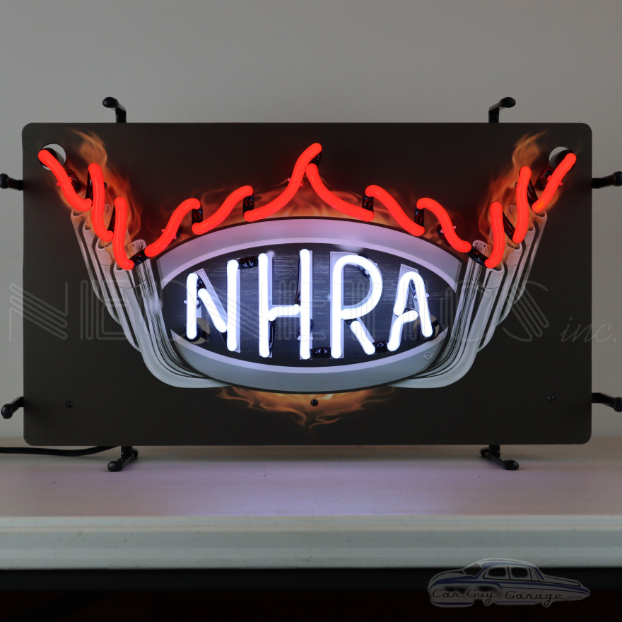 NHRA Junior Neon Sign With Backing NHRA Junior Neon Sign With Backing