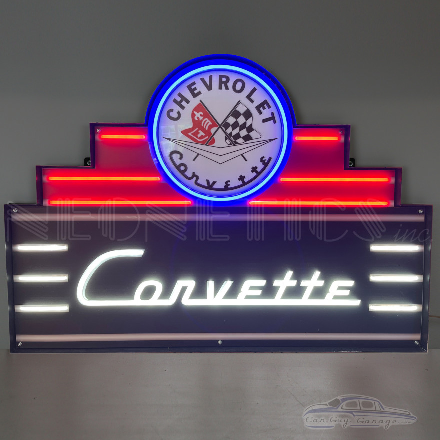 Corvette LED Flex Rope Sign Corvette LED Flex Rope Sign