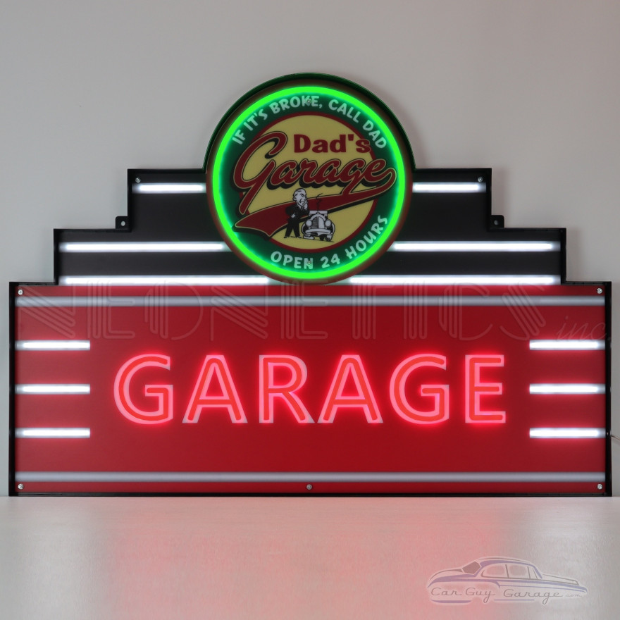 Dad's Garage LED Flex Rope Sign Dad's Garage LED Flex Rope Sign