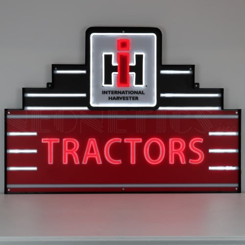 International Harvester Tractors LED Flex Rope Sign