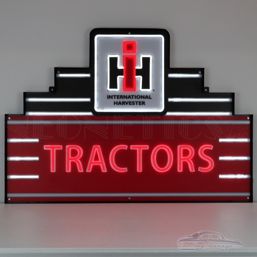 International Harvester Tractors LED Flex Rope Sign International Harvester Tractors LED Flex Rope Sign
