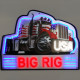 Big Rig LED Flex Rope Sign Big Rig LED Flex Rope Sign