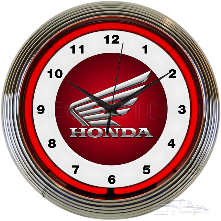 Honda Neon Clock Honda Neon Clock