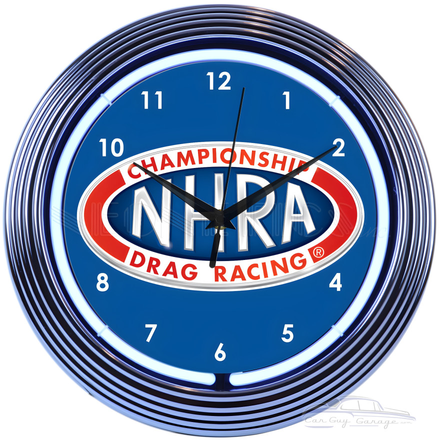 NHRA Neon Clock NHRA Neon Clock