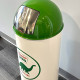 Sinclair Dino Metal Garbage Can Sinclair Dino Metal Garbage Can