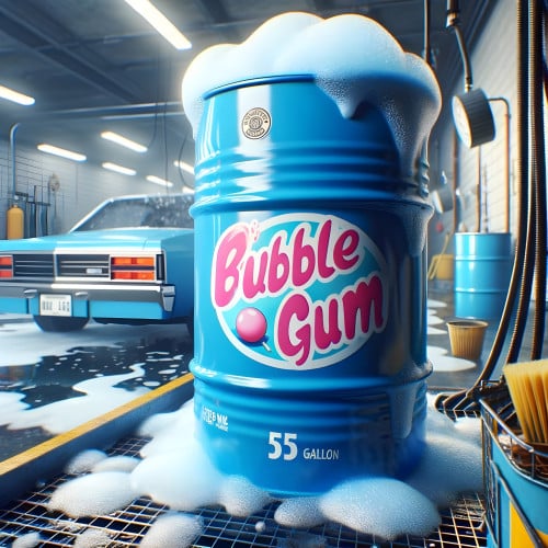 55 Gallons of Concentrated Bubble Gum Car Wash Soap