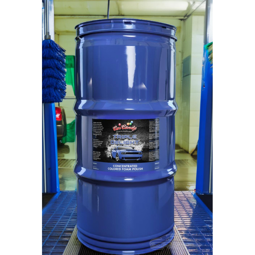 55 Gallons of Blue Foam Polish for Car Washes 55 Gallons of Blue Foam Polish for Car Washes