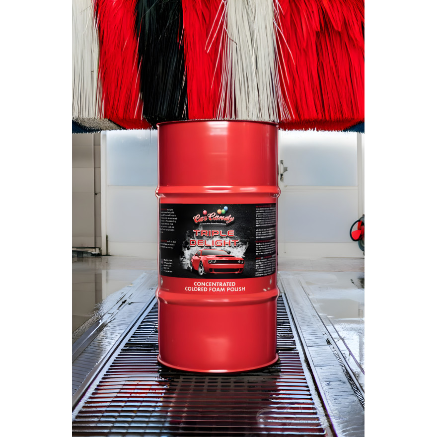 55 Gallons of Red Foam Polish for Car Washes 55 Gallons of Red Foam Polish for Car Washes