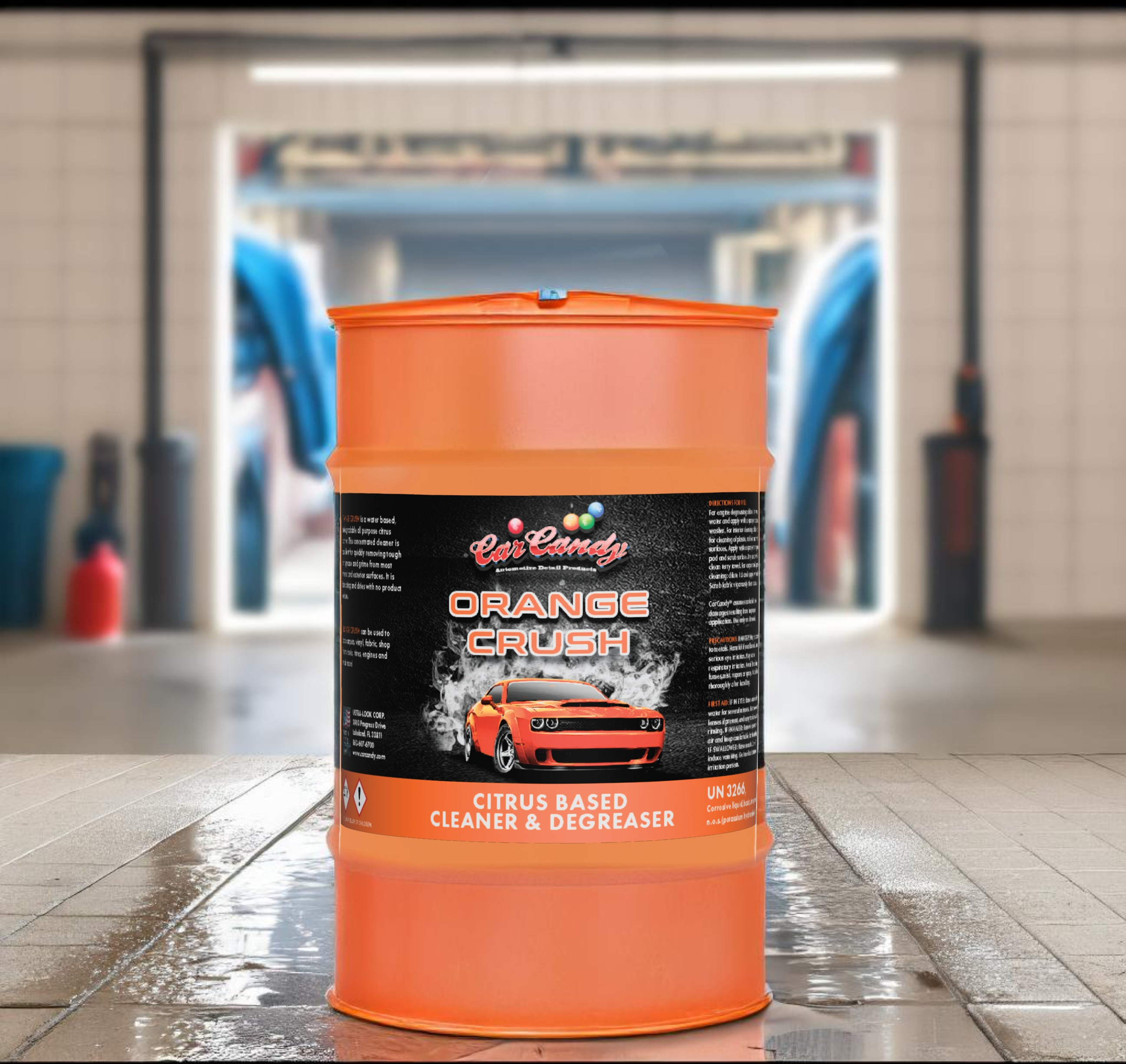 55 Gallons Orange Citrus Degreaser - Biodegradable & Powerful