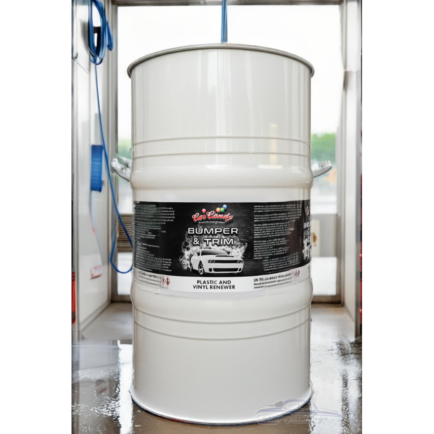 Bumper & Trim Plastic and Vinyl Renewer, Solvent-Based, 55-Gal Drum