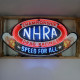 NHRA Speed For All Neon Sign in Steel Can NHRA Speed For All Neon Sign in Steel Can