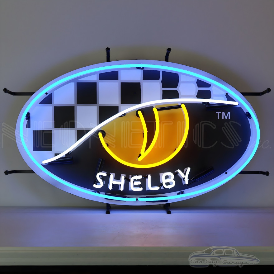 Shelby One Snake Eye Neon Sign Shelby One Snake Eye Neon Sign