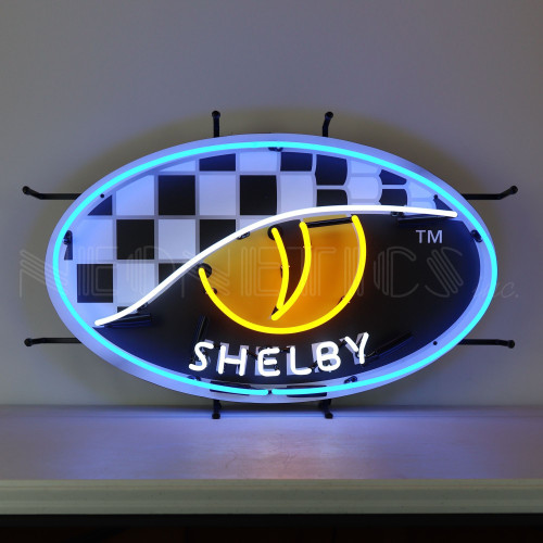 Shelby One Snake Eye Neon Sign