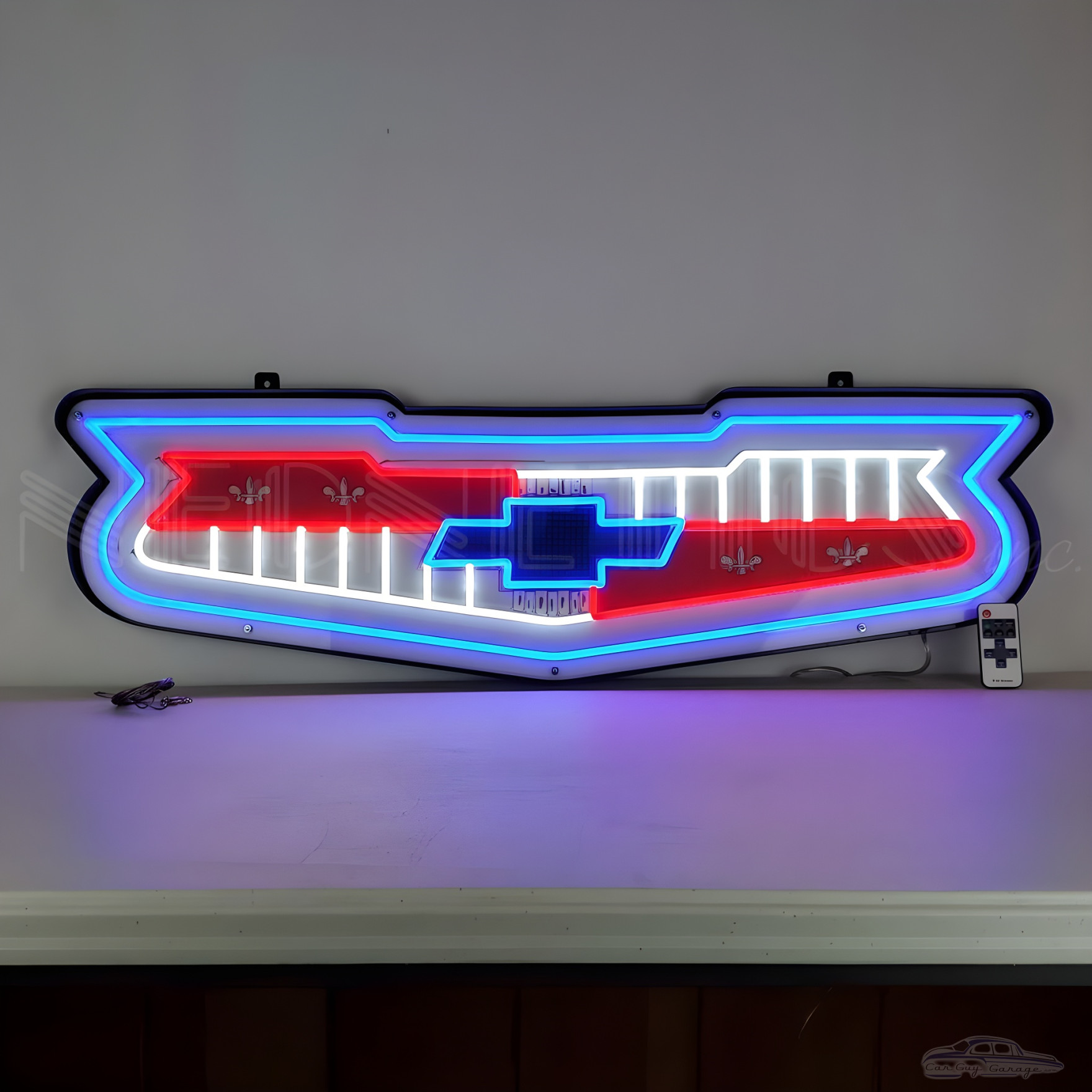 Chevy Led Sign 57 Chevy Neon Sign Style LED Garage Sign