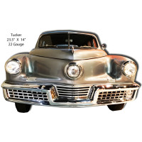 Tucker Front End Metal Sign - 14" x 23.5"