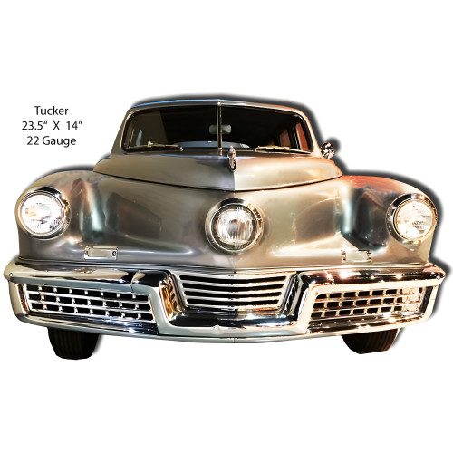 Tucker Front End Metal Sign - 14" x 23.5"