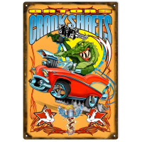 Gators Crank Shafts Metal Sign - 12" x 18"