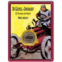Chevalier Garage Art Reproduction Man Cave Metal Sign - 9" x 12"