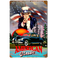 Classic Oldie Metal Sign - 12" x 18"