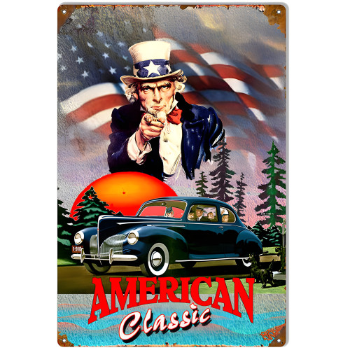 Classic Oldie Metal Sign - 12" x 18"