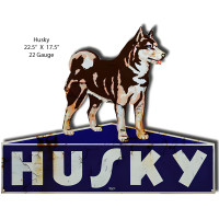 Husky Garage Shop Metal Sign - 17.5" x 22.5"