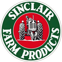 Sinclair Farm Products Metal Sign - 18" Round