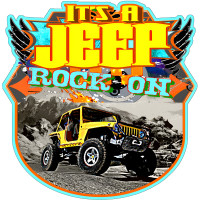 Jeep Garage Shop Laser Cut Out Metal Sign - 14" x 14"