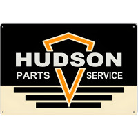 Hudson Parts And Service Garage Shop Metal Sign - 12" x 18"