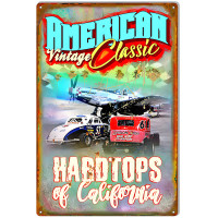 American Vintage Classics Metal Sign - 12" x 18"