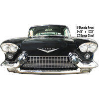 El Dorado Front End Metal Sign - 12.5" x 24.5"