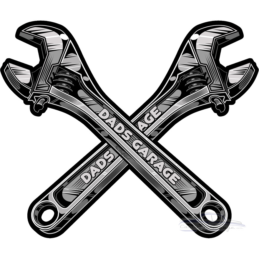 Dad's Garage Tools Metal Sign - 14.5" x 17.5" Dad's Garage Tools Metal Sign - 14.5" x 17.5"