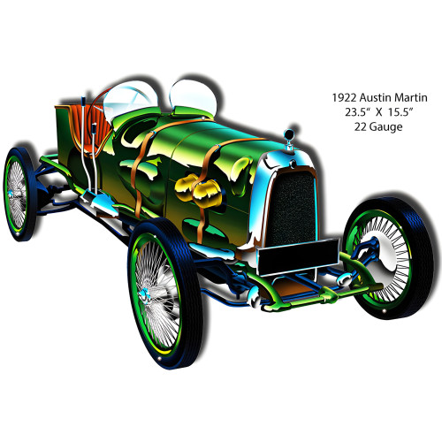 Aston Martin 1922 Metal Sign - 15.5" x 23.5"