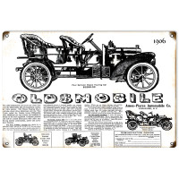 1906 Oldsmobile Automobile Metal Sign - 12" x 18"