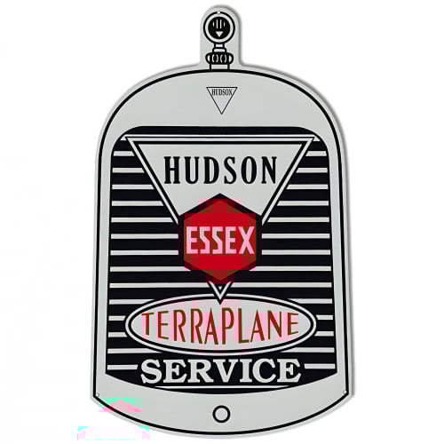 Hudson Terraplane Service Metal Sign - 15" x 24.5"